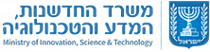 Ministry of innovation and  science logo